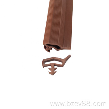 PVC Anti-collision Wooden Doors Rubber Seal Article Crash